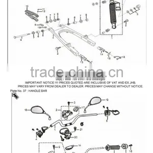 OEM Quality Bajaj Boxer Ct100 Bajaj Chetak India thumbnail-2