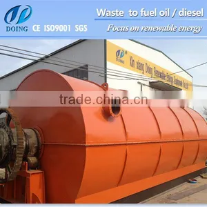 Higtest Qualityused Car Tyres Pyrolysis Machine to Fuel Oil by Doinggroup thumbnail-1