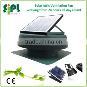 CE Certificated Solar Energy Powered Attic Air Ventilation Roof Fan With Solar Battery System thumbnail-4