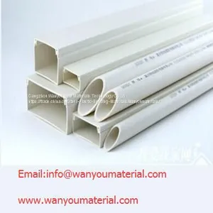 Пластиковая труба - Квадратная ПВХ-труба/Изготовлено в Китае info@wanyoumaterial.com thumbnail-1