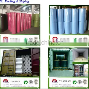 2016 High-quality Low Prices 100%PP Home Textile Nonwoven Fabric Roll Made in Zhejiang Yuanfan Nonwoven thumbnail-1