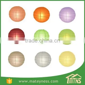 Crisscross Irregular Ribbing Round Paper Lanterns thumbnail-3