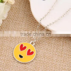 Wholesale Fashion Stainless Steel Emoji Jewelry Set 2016 thumbnail-2