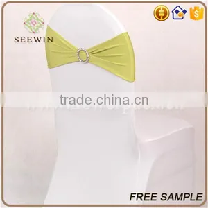 Polyester Elastic Spandex Chair Band With Buckle thumbnail-5