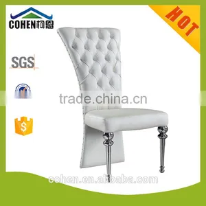 Foshan Hot Selling Unique Design Dinning Room Stainless Steel Furniture Dinning Chair Furniture thumbnail-2