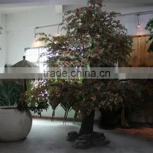 Newly and Fancy Design Hot Sale Artificial Wedding Tree Artificial Maple Tree Romantic and Poetic Artificial Red Maple Tree thumbnail-2