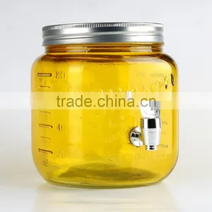 2.5L New Style Glass Dispenser,MASON Dispenser thumbnail-5