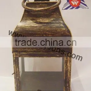 Stylish Antique Metal Lantern for Candles thumbnail-4