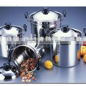 Stainless Steel Stock Pot Set thumbnail-1