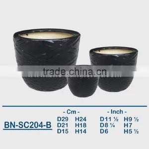 Vietnamese Ceramic Glazed Indoor Pot/ Indoor Planter BN-SC204-A thumbnail-2