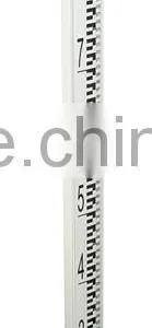 Telescopic 5 Meter 5 Section Aluminum Grade Leveling Rod Tenths 10th Staff Stave thumbnail-1