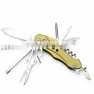 2017 Stainless Steel Survival Pocket Knife Multi Tool Folding Army Knife thumbnail-2