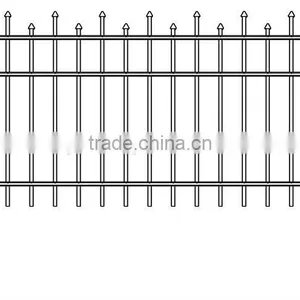Aluminum Garden Fence, Deck Railing, Outdoor Railing thumbnail-1