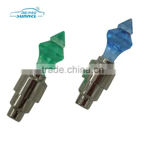 Aluminium Alloy Tire Valve Caps With Lock , Plastic Tire Vale Cap , 4PCS / SET thumbnail-2