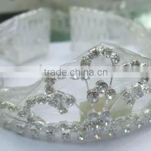 Full Headband Rhinestone Bridal Wedding Jeweled Hair Accessory thumbnail-1