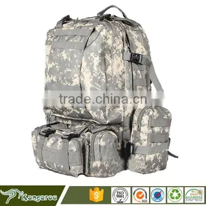 Canvas Camping Camouflage Backpack Bag thumbnail-2