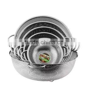 13.5cm Stainless Steel Mini Fruit Colander thumbnail-6