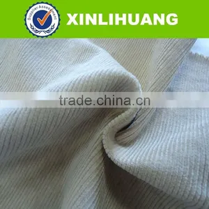 Plain Dyed Wide Wale Cotton Spandex Stretch Corduroy Fabric thumbnail-1