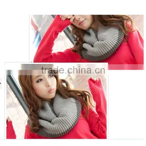 1pc High Quality Double Color Korean Latest Spandex Winter Warm Neck Warmers,neckerchief,scarf thumbnail-3