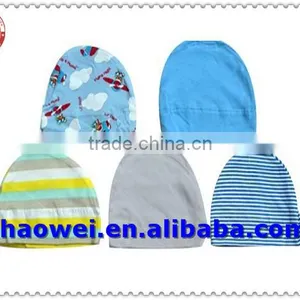 Newborn Cotton Hat, Lovely Infant Knitted Cheap Baby Cap thumbnail-1