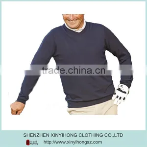OEM Service High Quality Golf Sweater Mens Sports Gym Knitwear thumbnail-1