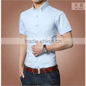 2015 Hot Sale Fashion Style Shirts Design for Men thumbnail-3