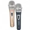 Two in One Dynamic Karaoke Wire Microphones Set thumbnail-1