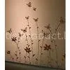 Novelty Classic PVC Butterfly Branches Wall Flower Stickers F062 thumbnail-1
