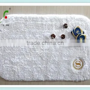 Top Quality 5 Star Standard Hotel Embroidery Terry Cotton Bath Mat thumbnail-1