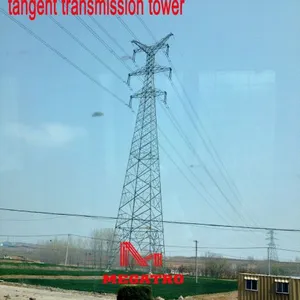 MEGATRO 220KV 2D3 SJC3 Double Circuit Tangent Transmission Tower thumbnail-3