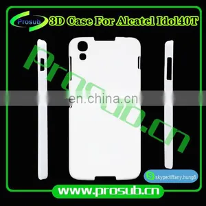 3d Sublimation Heat Transfer Blank Smartphone Case Cover for Prosub- Alcatel Idol40T-6055A thumbnail-1