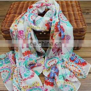 Fashion Wholesale Chiffon Scarf thumbnail-1