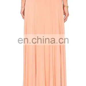 Women Office Work Wear Skirts Pleated Mid Spring 2016 Female High Waist Long Skirt thumbnail-3