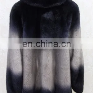 2016 Celebrity Style Luxury Fur Coat Long Woman Winter Thick Mink Fur Coat thumbnail-3