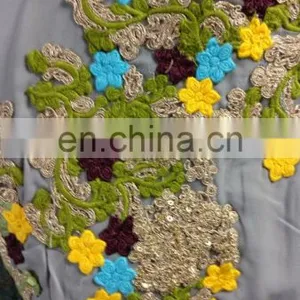 2017 Party Wear Semi Stitched Dress Material With Printed Jacket / Latest Casual Occasion Wear Anarkali Suits (anarkali Suits) thumbnail-5