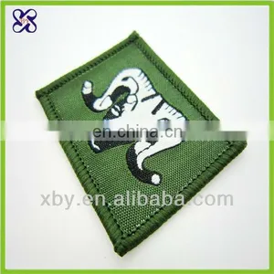 Fashion Woven Patch for Garment / Woven Embroidery Patch thumbnail-1