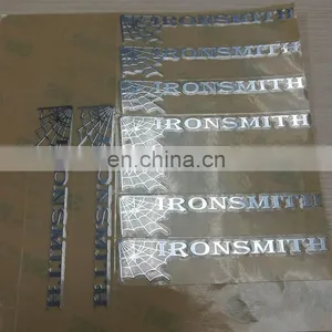 OEM Ironsmith Silver Metal Stickers thumbnail-1