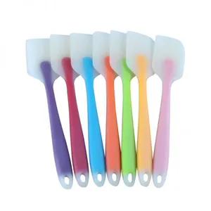 Free Sample Food Grade Nontoxic Silicone Kitchen Utensil Cooking Tool Scraper thumbnail-2
