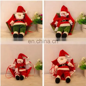 2015 New Design Parachute Santa Clause Pendant for Christmas Tree X'mas Party Gift thumbnail-2