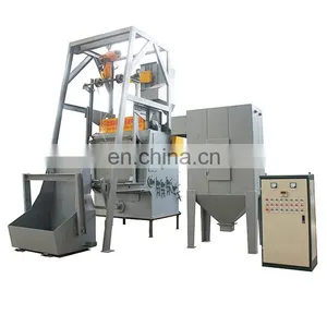 Steel Pipe Cleaning Equipment Automatic Small Sand Blasting Machine for Sale thumbnail-2