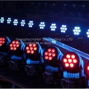 （NJ-L710）7PCS*10W 4 in 1 Mini LED Wash Light LED Moving Stage Lighting DJ Party Disco Wedding Lighting thumbnail-2