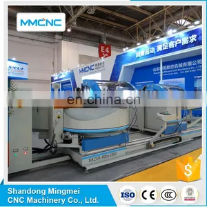 Aluminum Curtain Wall Making Cnc Double Head Cutting Machine thumbnail-5