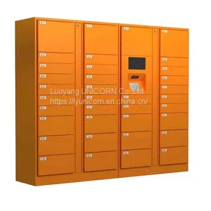 Standard Size Smart Delivery Locker and Export Smart Parcel Metal Locker Luoyang Factory Locker thumbnail-1