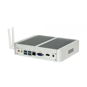 Eglobal Fanless Computer Freeshipping Mini PC Intel Core i3 7100U UHD Graphics 620 Support Max 16GB Memory Office Computer thumbnail-3