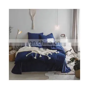 Decorative Warm Knitted Chenille Comforter Set Bedding thumbnail-2