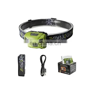 120 Lumen Sensor Headlamp USB Rechargeable LED Hoofdlamp For Camping thumbnail-2