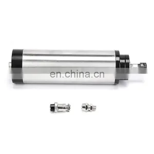 Chinese Made Spindle Motor 1.5kw ER11 Round Air Cooled Electric AC Spindle Motor and 220V 1.5KW Inverter thumbnail-2