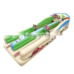 Western Theme Inflatable Bungee Run Wipeout Sport Game For Sale thumbnail-1