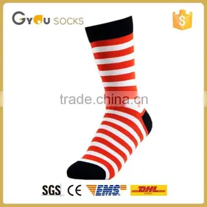 Fashion Japan Girls Red and White Cotton Tube Socks Wholesale thumbnail-1