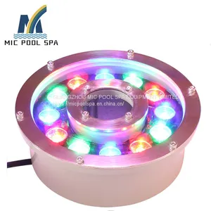 New Model Beam Light Underwater Floor Ground Spot Light Stainless Steel 304 Colorful Fountain Light thumbnail-4